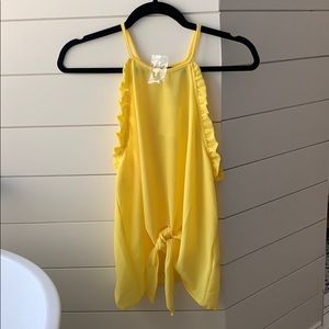 NWT tie front halter tank